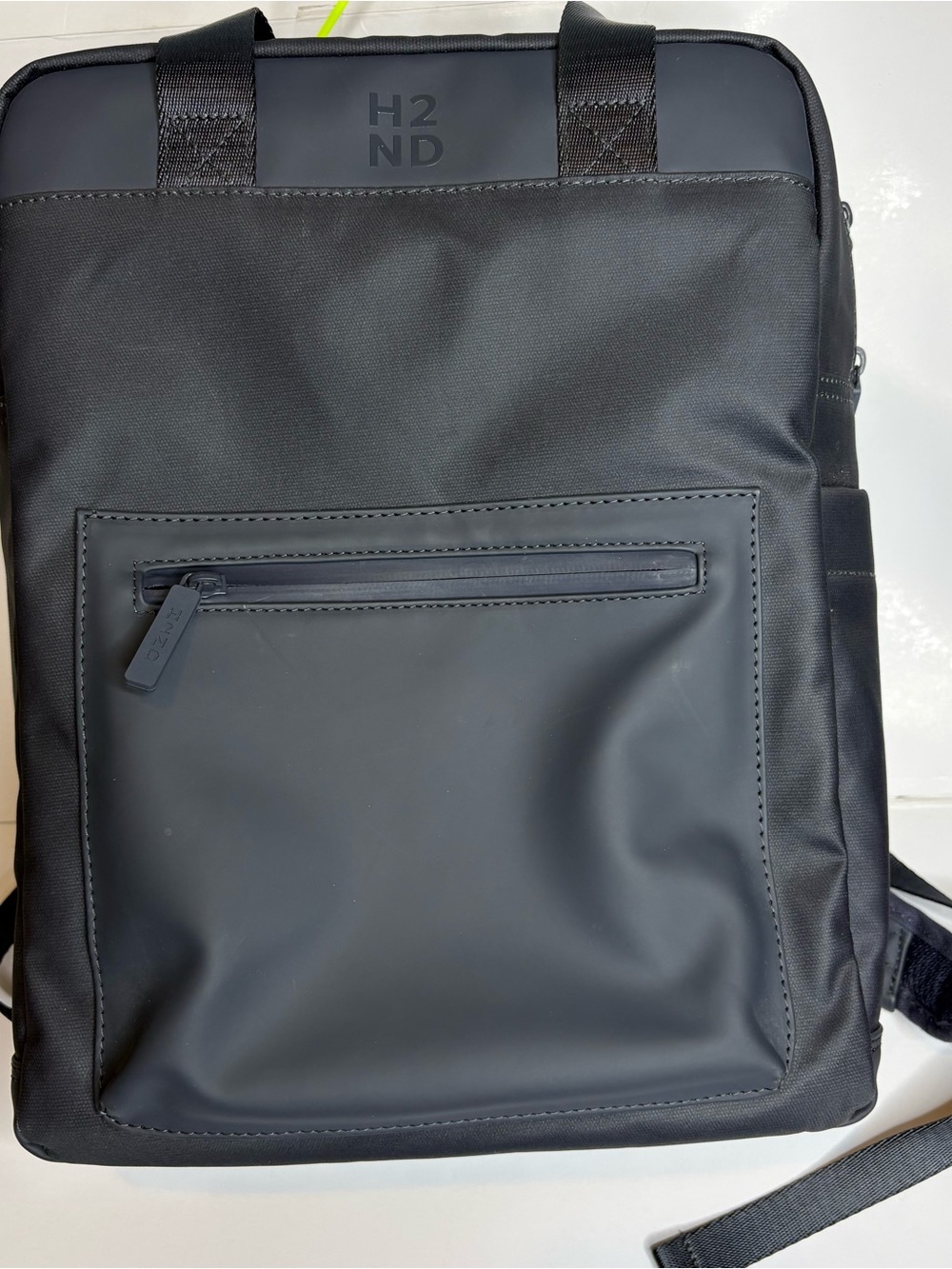 Black Men's Backpack - Urban Slim Laptop Backpack
